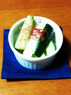 きゅうりと大根の中華風ピリ辛和え-レシピのメイン写真