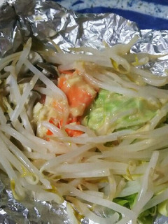 野菜たっぷり鮭のちゃんちゃん焼きホイル包-レシピのメイン写真
