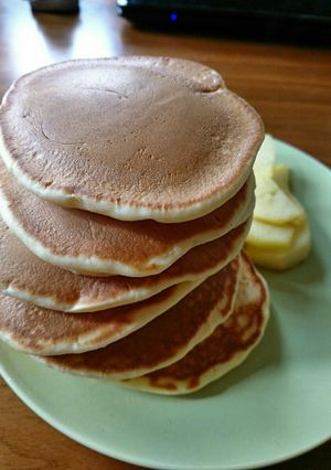 もちふわ 簡単美味しいパンケーキ-レシピのメイン写真