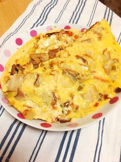 残り物退治!具沢山スペインオムレツ-レシピのメイン写真