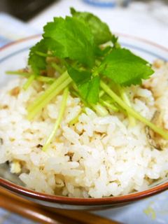 炊飯器で簡単☆ししゃもの炊き込みご飯-レシピのメイン写真