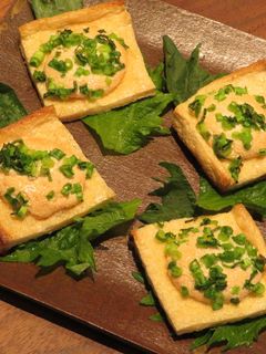 お揚げの明太葱焼き-レシピのメイン写真