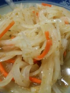 ミツカンごまぽんdeなます-レシピのメイン写真