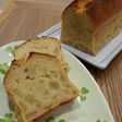 砂糖なし♪はちみつりんごパウンドケーキ。