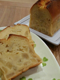 砂糖なし♪はちみつりんごパウンドケーキ。-レシピのメイン写真