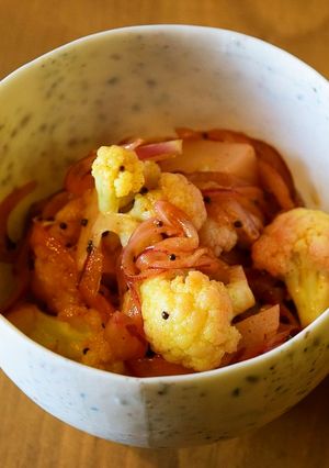 【食品ロス】季節野菜のアチャール-レシピのメイン写真