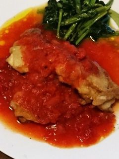 簡単♪鶏肉のピリ辛トマト煮サルサ風-レシピのメイン写真