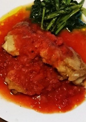 簡単♪鶏肉のピリ辛トマト煮サルサ風-レシピのメイン写真