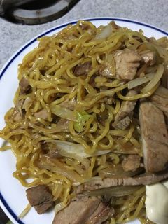 葱チャーシュー焼きそば-レシピのメイン写真