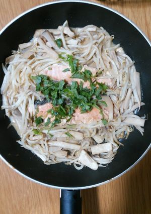 鮭ともやしのチャンチャン焼き風-レシピのメイン写真