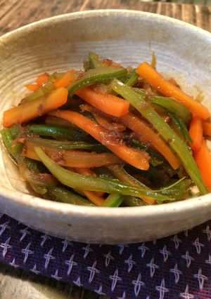 セロリとにんじんのきんぴら-レシピのメイン写真