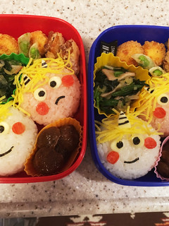 キャラ弁 * 節分 鬼ぎり-レシピのメイン写真