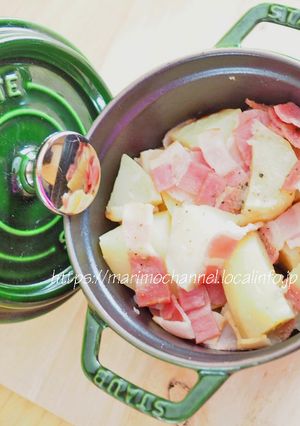 ＳＴＡＵＢでジャガイモとベーコンの蒸し煮-レシピのメイン写真