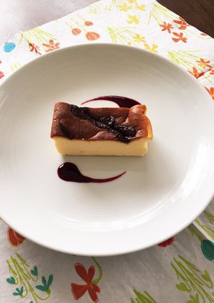 水切りヨーグルトを使ったNYチーズケーキ-レシピのメイン写真