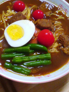 カレーラーメン-レシピのメイン写真