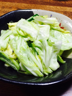 居酒屋風 やみつき塩キャベツ-レシピのメイン写真