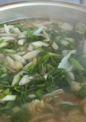 味噌味の芋煮！アウトドア料理にも-レシピのメイン写真