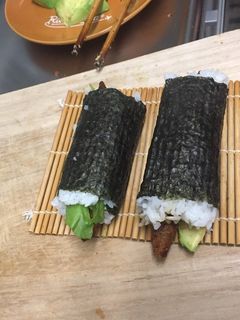 バカタレを使ったシシャモフライ海苔巻き-レシピのメイン写真
