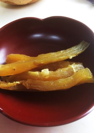 甘〜い！焼き芋の干し芋-レシピのメイン写真