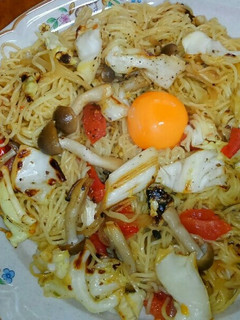 ラ王の袋麺で焼きラーメン-レシピのメイン写真