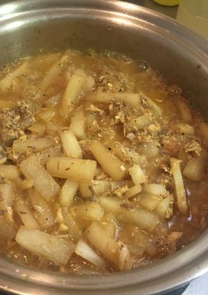 鯖缶で血液サラサラ スリランカ風 大根と-レシピのメイン写真