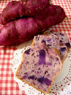 紫芋のパウンドケーキ-レシピのメイン写真