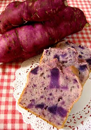 紫芋のパウンドケーキ-レシピのメイン写真