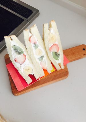 簡単☆時短☆失敗なしのフルーツサンド♩-レシピのメイン写真