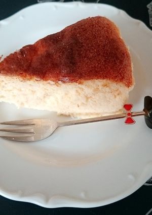 失敗なし！しっとりふわスフレチーズケーキ-レシピのメイン写真