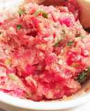 簡単♪おつまみに♪丼に♪マグロディップ♡