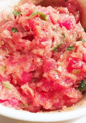 簡単♪おつまみに♪丼に♪マグロディップ♡-レシピのメイン写真