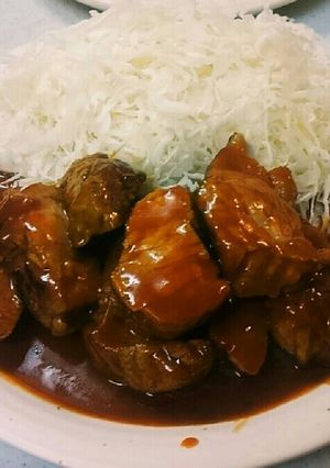 肉が柔らかい！とんかつ屋のポークチャップ-レシピのメイン写真