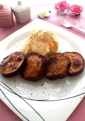 シナモン風味のさつまいものガレット-レシピのメイン写真