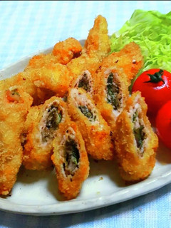 豚ロース肉で簡単 梅しそミルフィーユ巻き-レシピのメイン写真