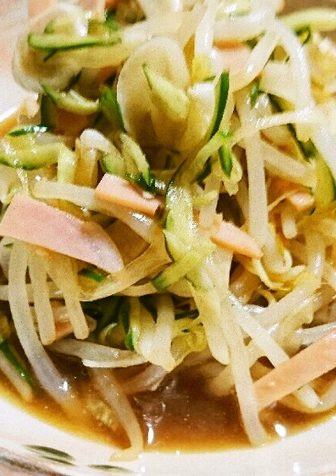 もやしときゅうりと新玉ねぎの中華風サラダ-レシピのメイン写真