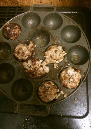 ミートボール　たこ焼き機で-レシピのメイン写真