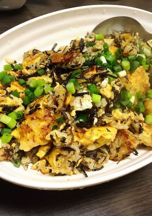 残り煮物で！リメイクひじきチャーハン☆-レシピのメイン写真