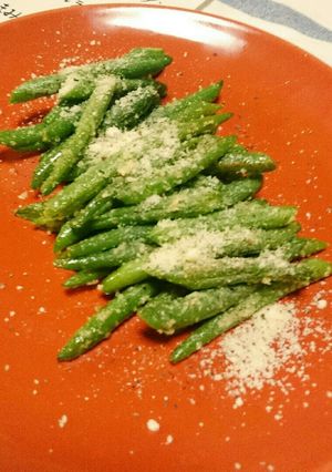 酔っぱらいが作る三度豆のガーリックチーズ-レシピのメイン写真