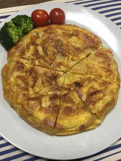 スパニッシュオムレツ-レシピのメイン写真