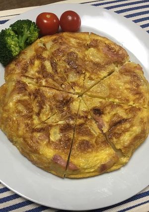 スパニッシュオムレツ-レシピのメイン写真