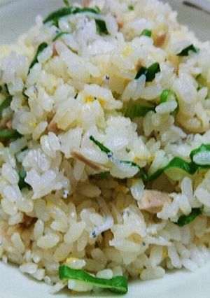 ノンオイル＊しらすとハムのチャーハン-レシピのメイン写真