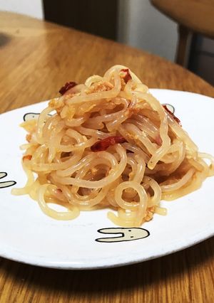 しらたきでピリっとやみつき一品おかず♪-レシピのメイン写真