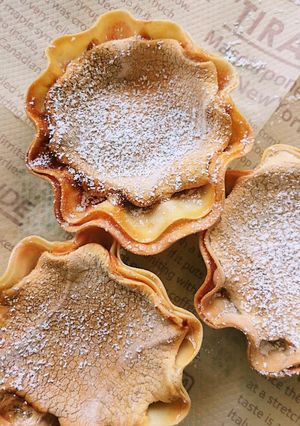 餃子の皮でふたつのパリパリタルト-レシピのメイン写真