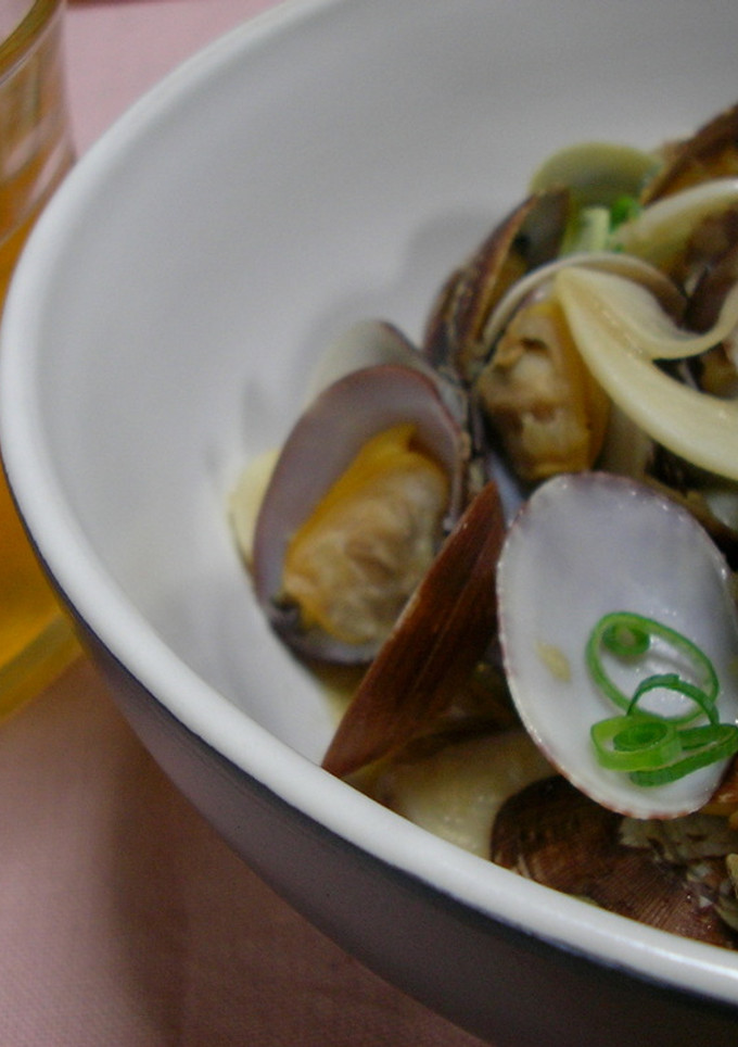 あさりの酒蒸し★にんにくしょうゆ風味-レシピのメイン写真