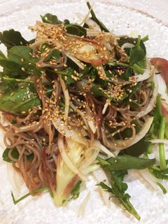 開運*招福!薬膳サラダ蕎麦-レシピのメイン写真