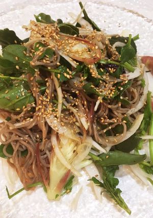 開運＊招福！薬膳サラダ蕎麦-レシピのメイン写真