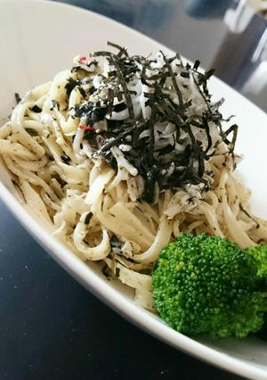 絶品☆しらすと海苔のクリームパスタ-レシピのメイン写真
