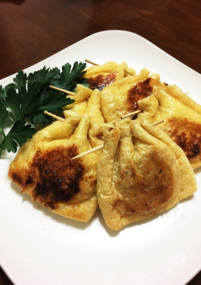 簡単！油揚げのツナチーズ焼き-レシピのメイン写真