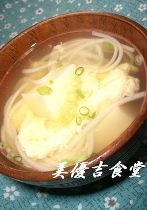 卵豆腐のお吸い物-レシピのメイン写真
