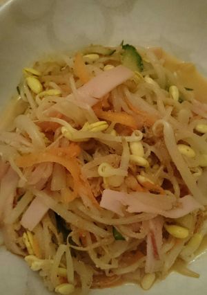 モヤシと野菜の中華サラダ 簡単-レシピのメイン写真